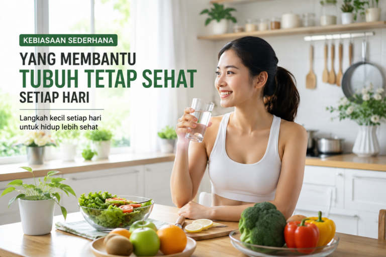 Kebiasaan Sederhana yang Membantu Tubuh Tetap Sehat Setiap Hari