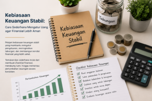 kebiasaan keuangan stabil sehari hari