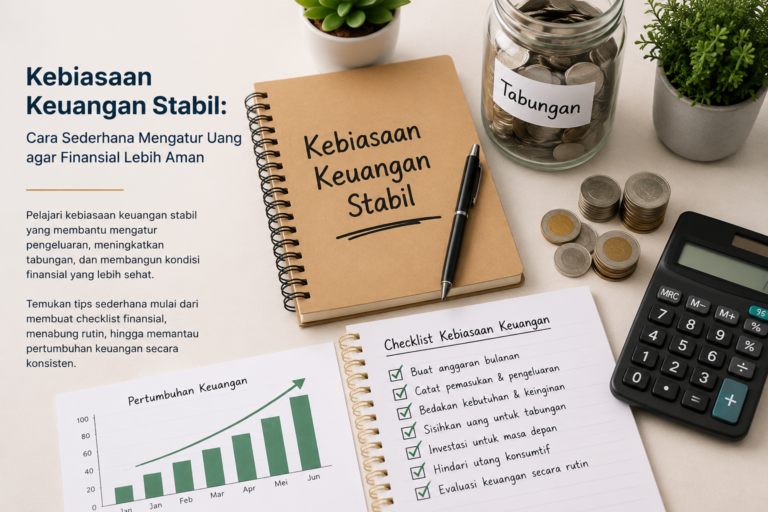 kebiasaan keuangan stabil sehari hari