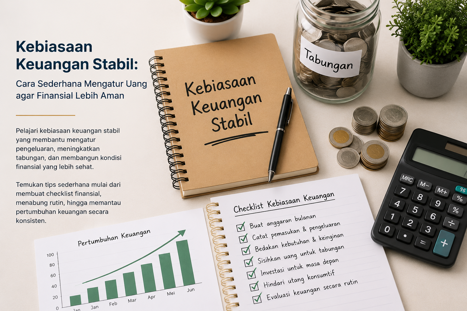 kebiasaan keuangan stabil sehari hari